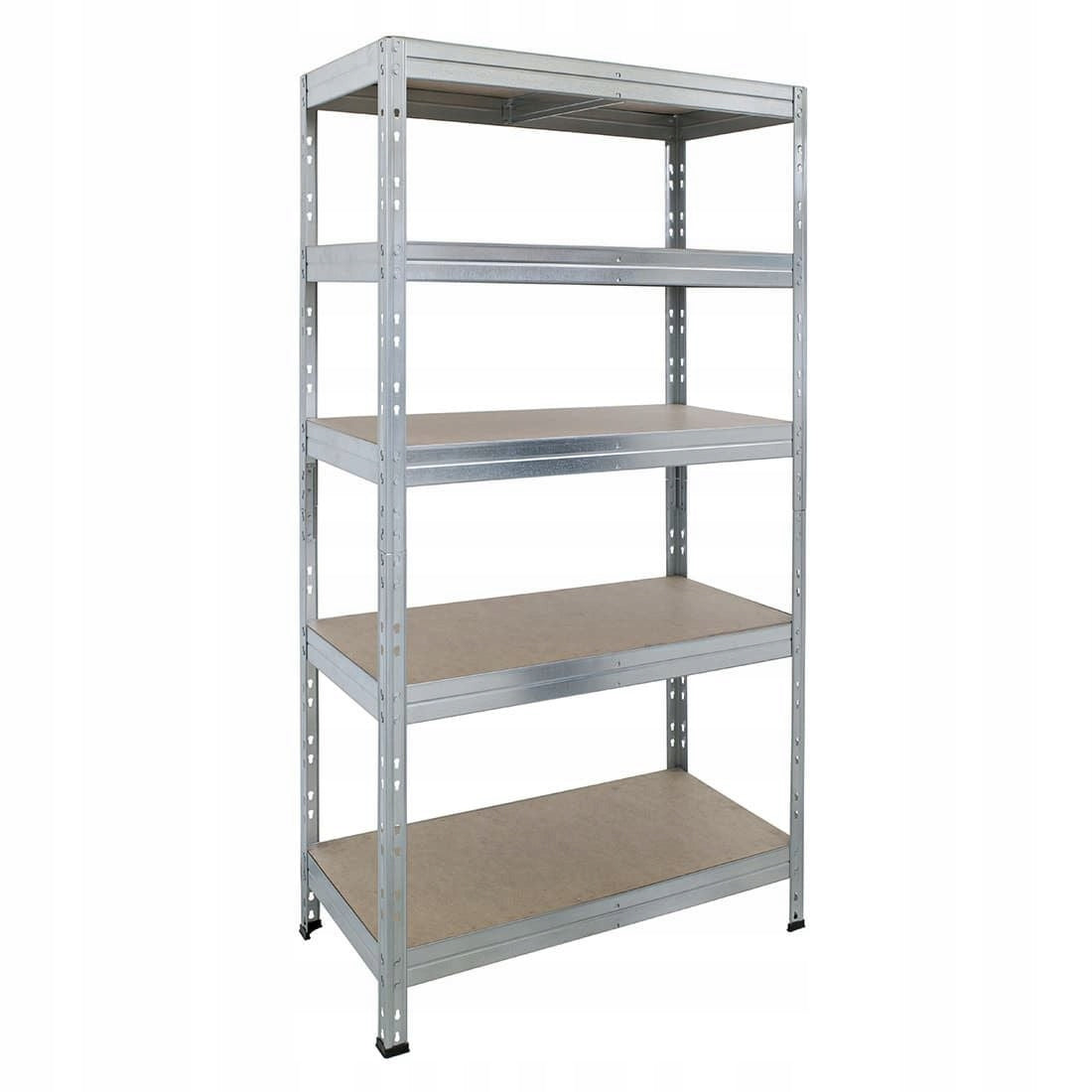 Metal Storage Rack Garage 180x120x60 Zinc Screwless - 1375kg