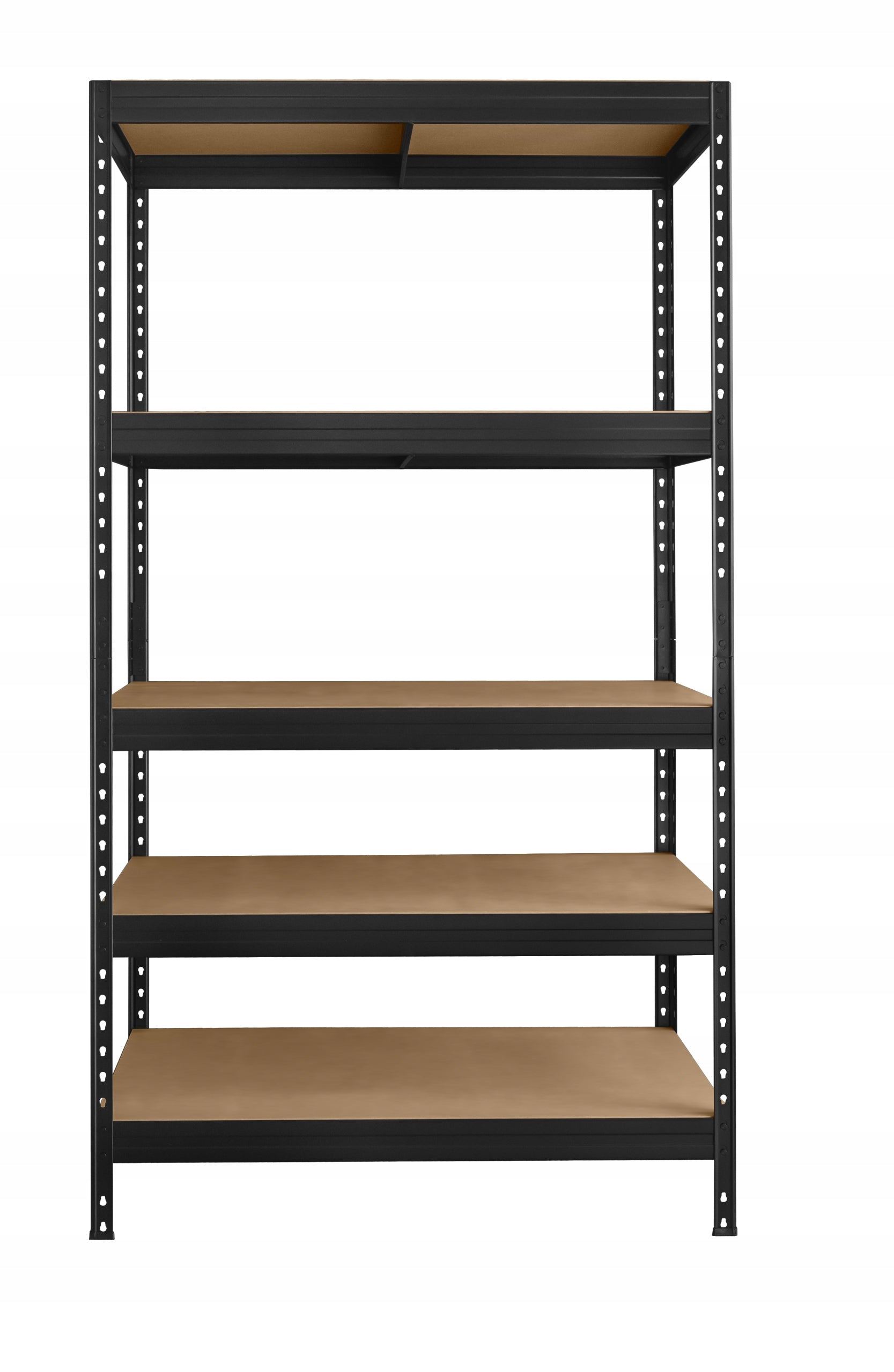 Metal Storage Rack Garage 180x90x60 Black Screwless - 1250kg