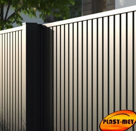 Metal bars vertical span 20cm galvanized frame 60x40 profile color