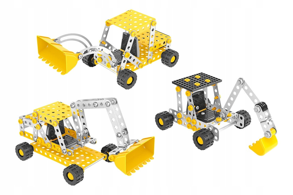 Metal building blocks, 225 elements Technok Kid's age 3＋ years