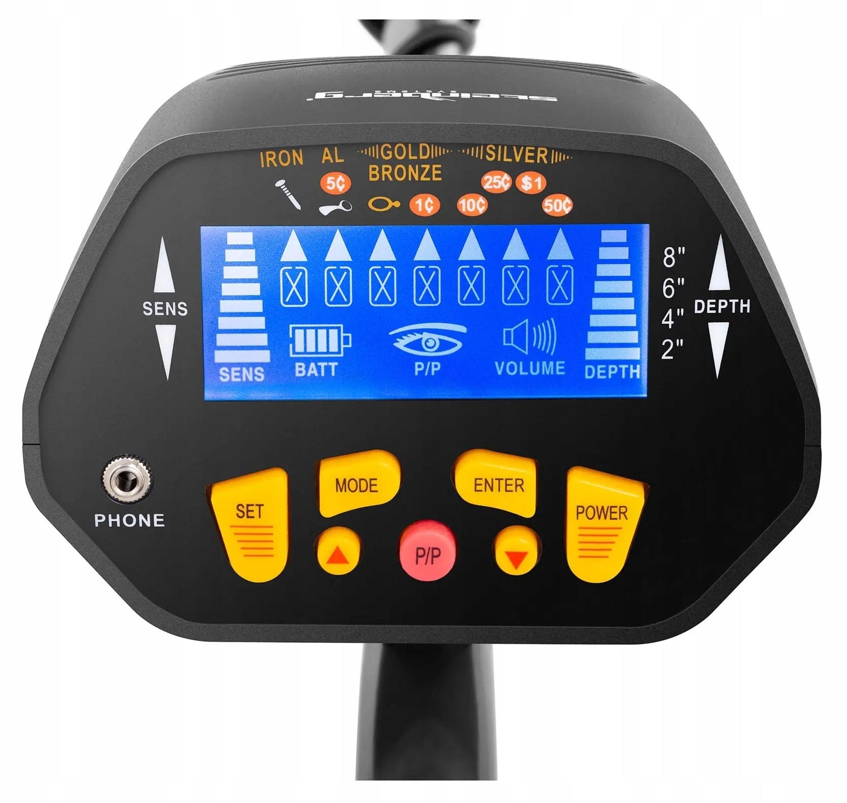 Metal detector 120cm waterproof STEINBERG SBS-MD-5 10030308 Manufacturer code 10030308