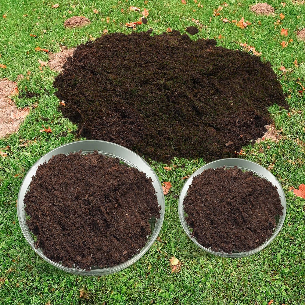 Metal garden sieve with 5 mesh sizes (thick and fine) for stones EAN (GTIN) 6902388964599