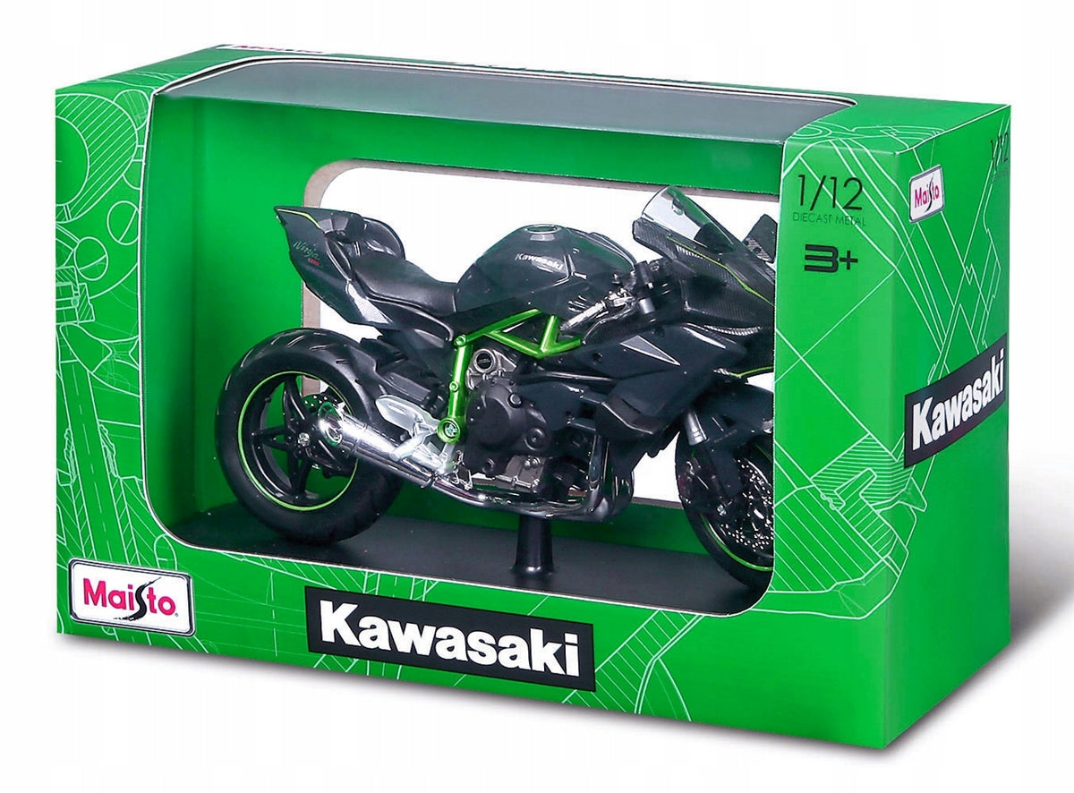 Metal model Motorcycle Kawasaki Ninja H2 R with stand 1/ 12 Maisto Brand Maisto