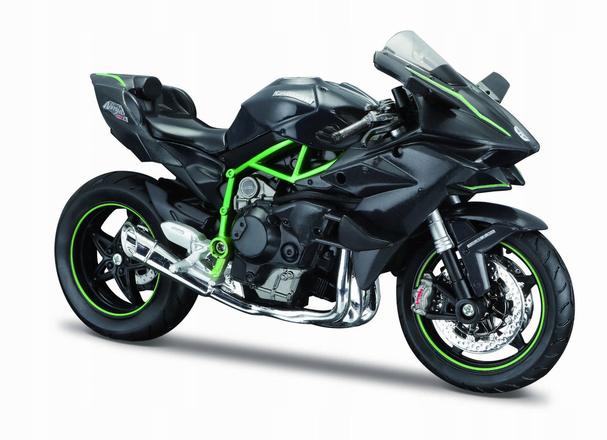 Metal model Motorcycle Kawasaki Ninja H2 R with stand 1/ 12 Maisto
