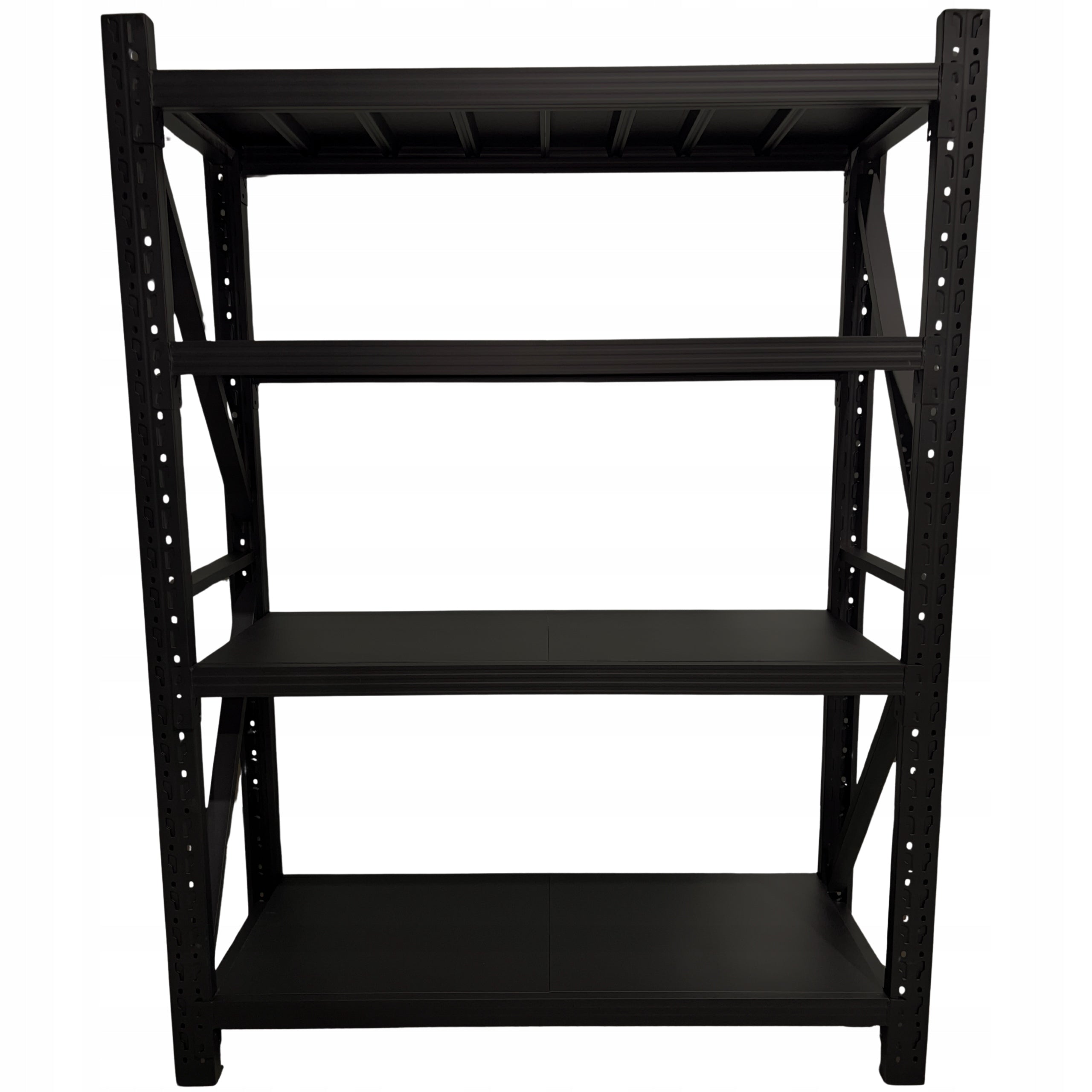 Metal rack 200x150x50 cm |Capacity 1200 kg| Strong with steel shelves Packaging status original