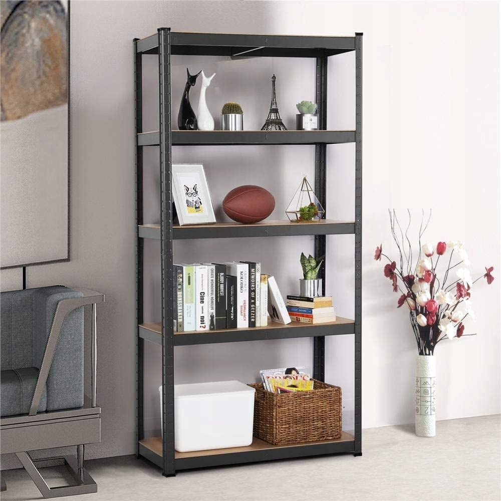 Metal rack PAINTED 180x60x40 175kg/5p TM SMART REGALY