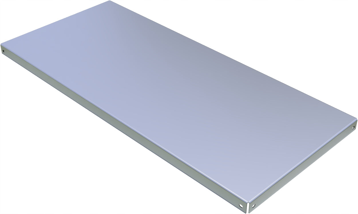 Metal rack shelf 90x40x4cm thickness 1,5mm load up to 200 kg