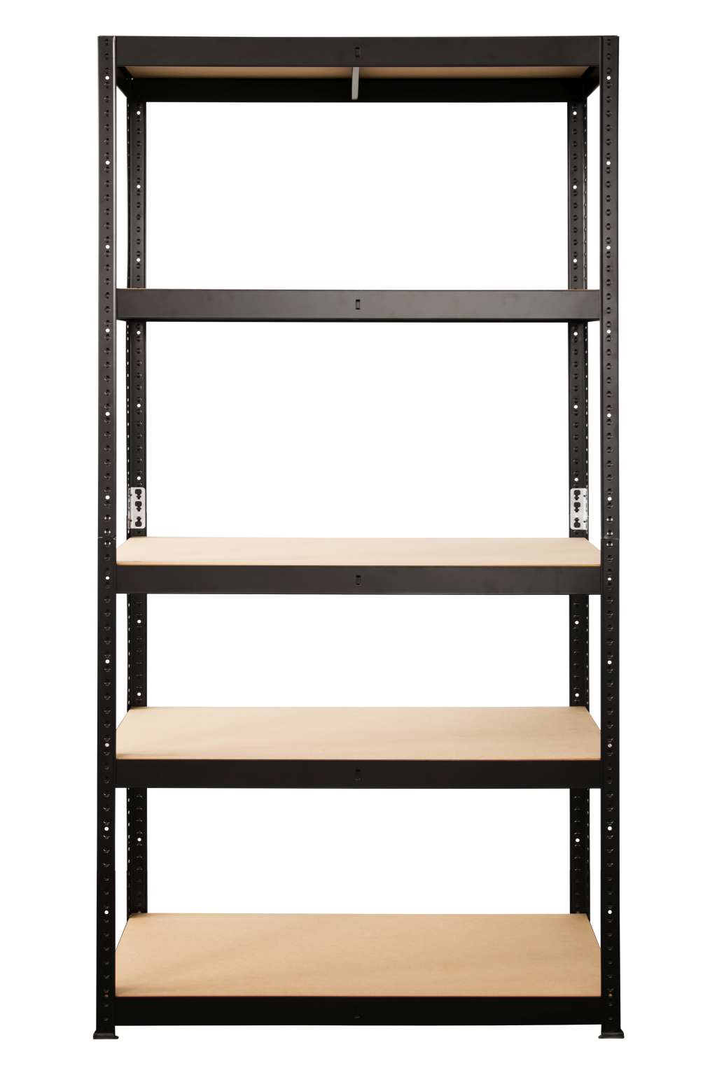 Metal storage rack 180x80x40 BLACK 5 SHELVES x 200kg LOFT EAN (GTIN) 5907666211489