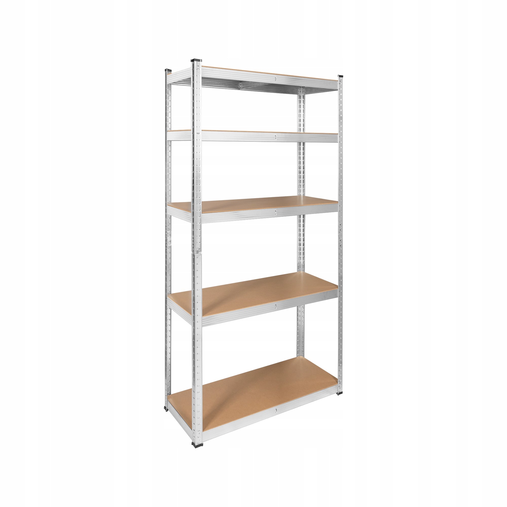 Metal storage rack 2in1 5 garage shelves 180x90x40cm 875kg Rebel Packaging status original