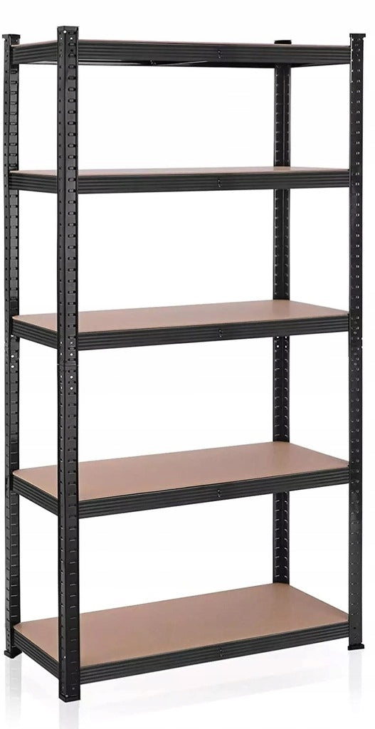 Metal storage rack BLACK 180x90x40cm 875kg Packaging status original