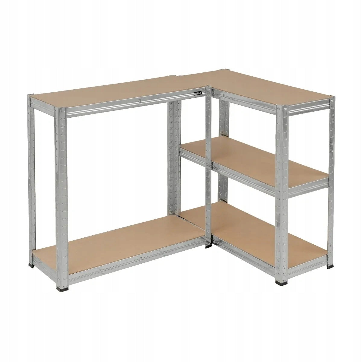 Metal storage rack Dedra 154 x 75 x 30 cm max 175 kg per shelf Manufacturer Dedra