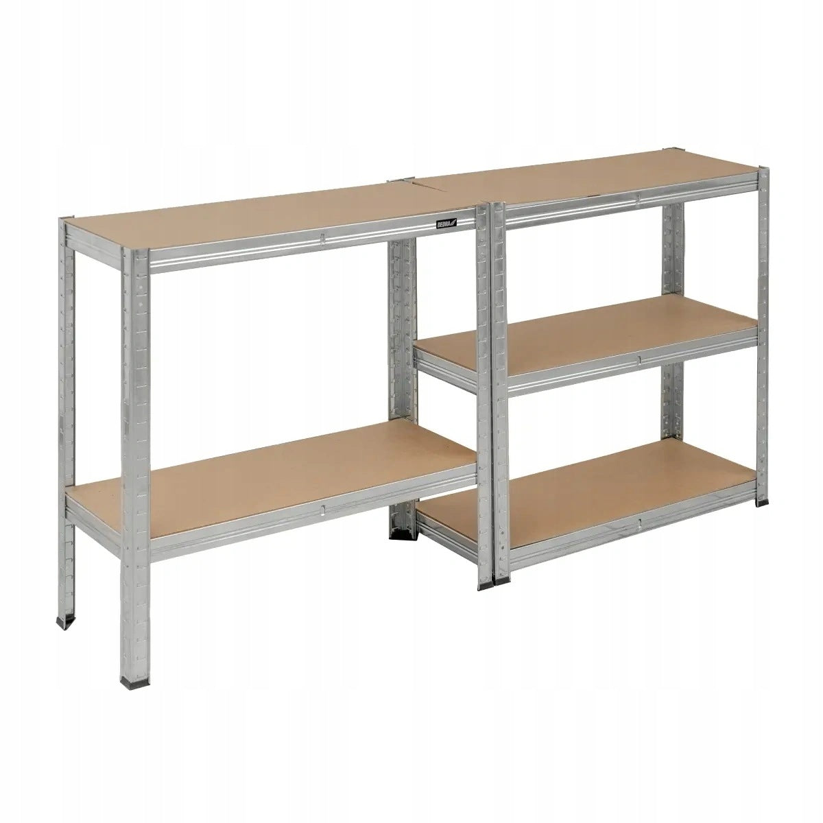 Metal storage rack Dedra 154 x 75 x 30 cm max 175 kg per shelf Manufacturer code N1405