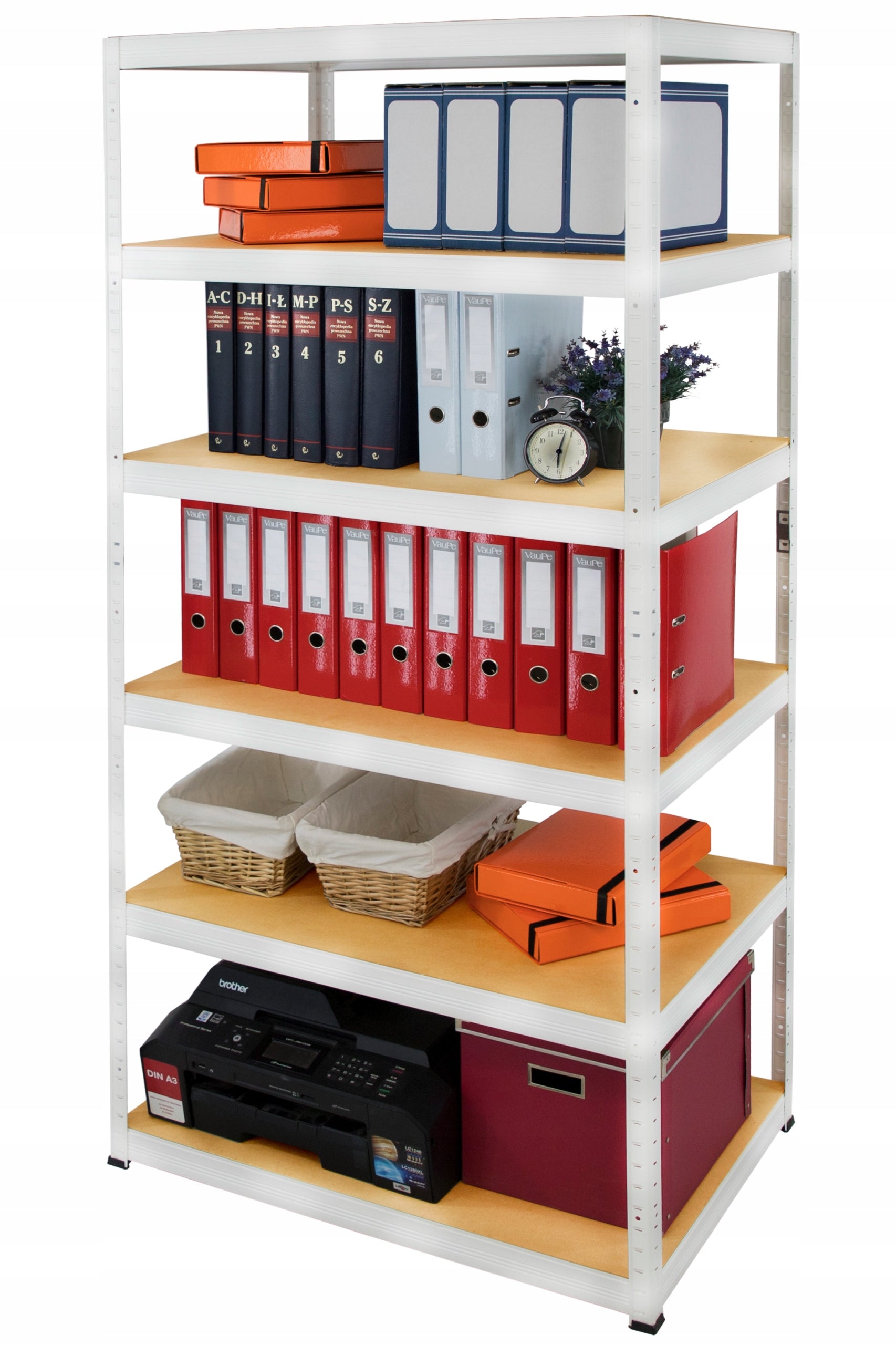 Metal storage rack HELIOS 213x90x40cm 6Px350kg SOLID Manufacturer no brand