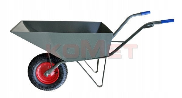 Metal wheelbarrow thick construction wheel pumps.