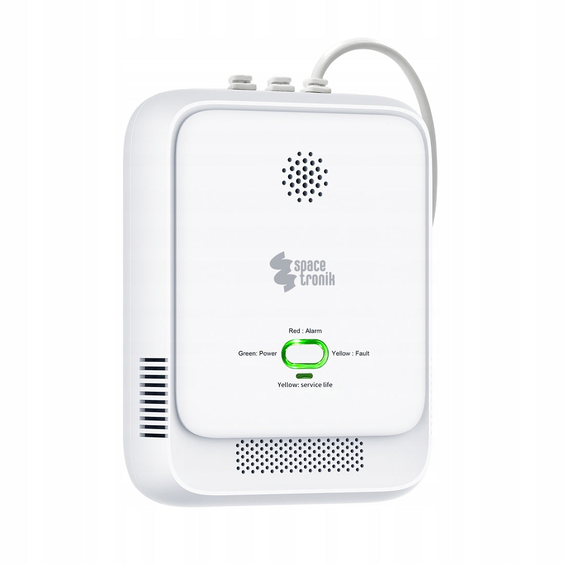 Methane Gas Sensor Detector 85dB LPG Tuya WiFi ZigBee Spacetronik cable Manufacturer code ZB-DG02