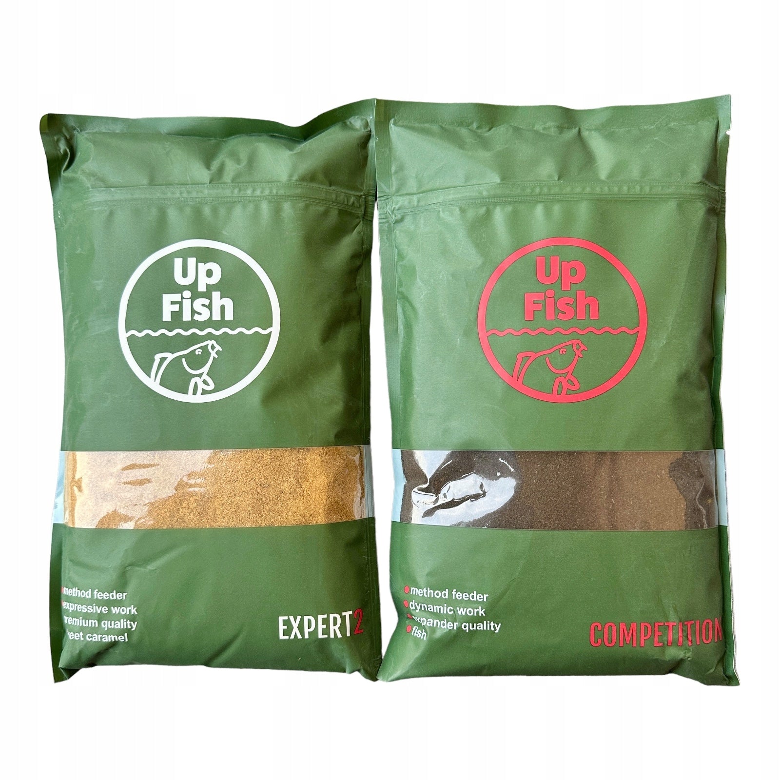 Method Feeder Groundbait UP FISH Method Mix - EXPERT 2 800g + COMPETITION 800g.