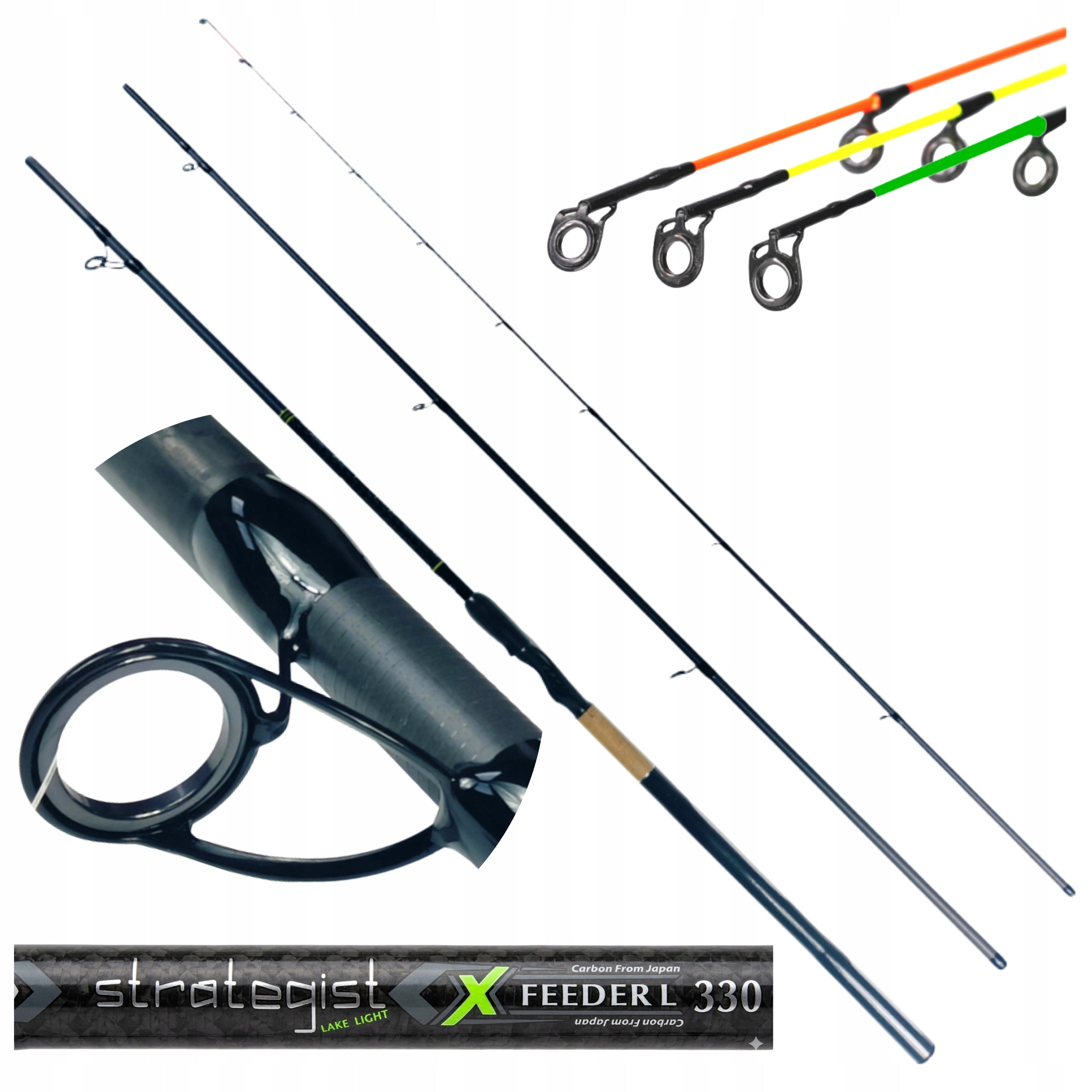 Method feeder rod 330 cm 80g for method and feeder Strategist PRO FL Japan