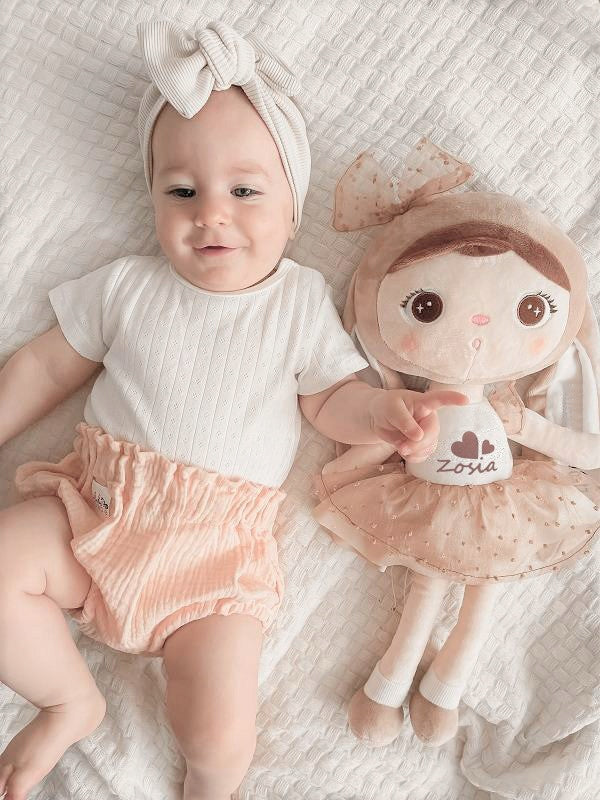 Metoo doll with NAME - Gift for a newborn + BIRTHDAY CERTIFICATE FOR A GIRL Brand Metoo