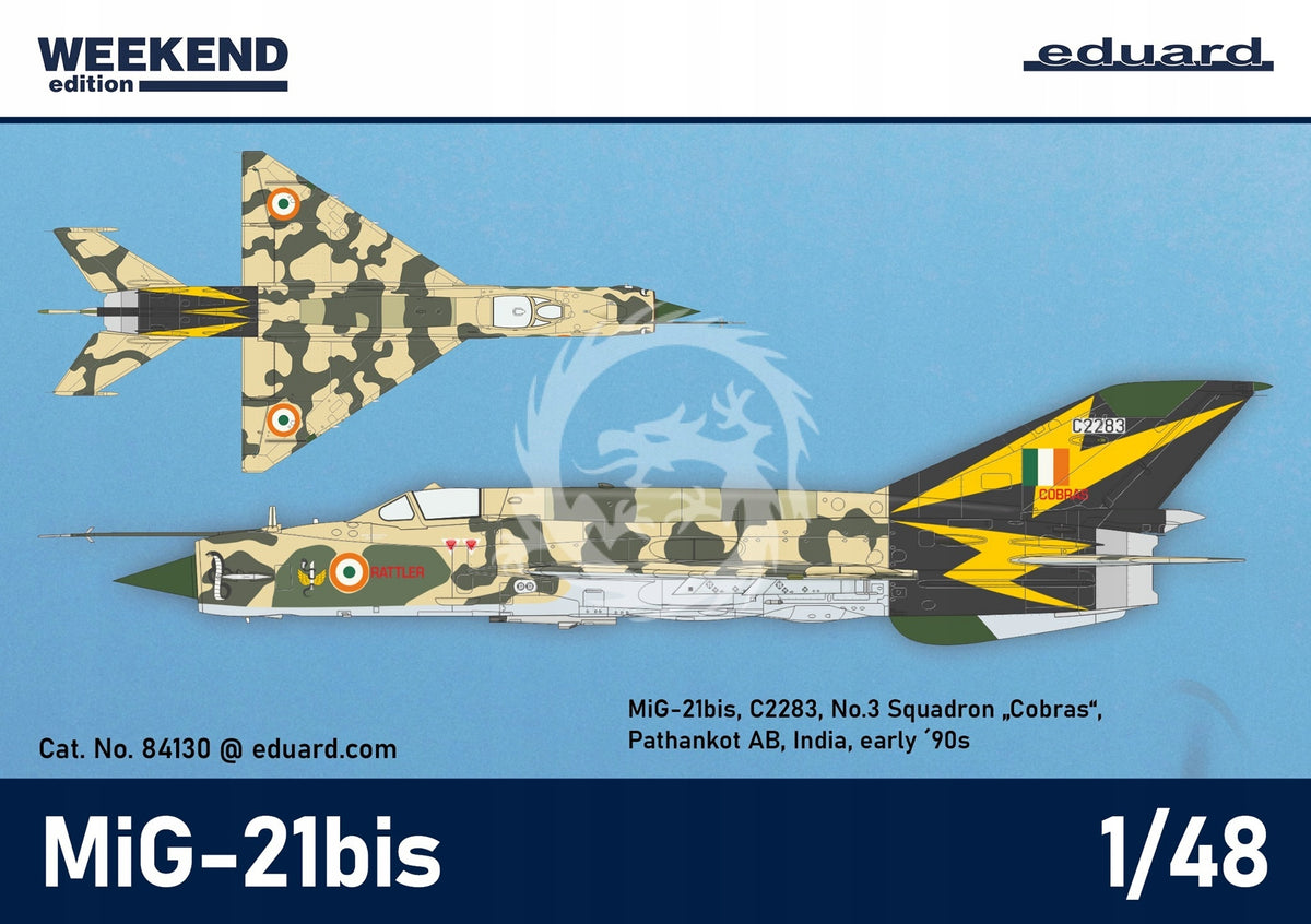 MiG-21bis Weekend Eduard 84130 scale 1/48 Model 84130