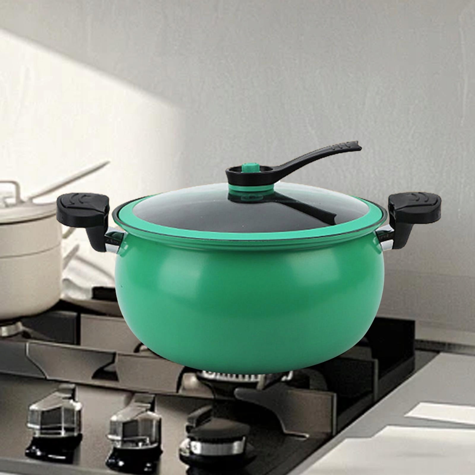 Micro Pressure Cooker Cooking Pot Kitchenware Multifunction Household green