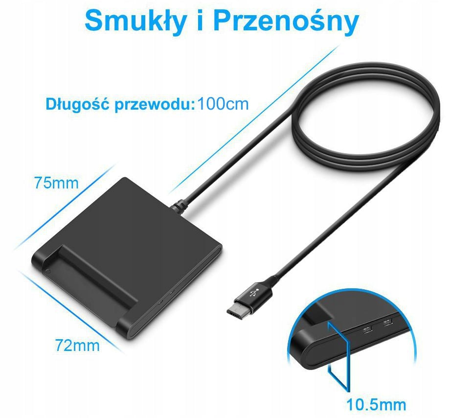 Micro-USB driver card reader for phone with PROGRAM EAN (GTIN) 5904806581334