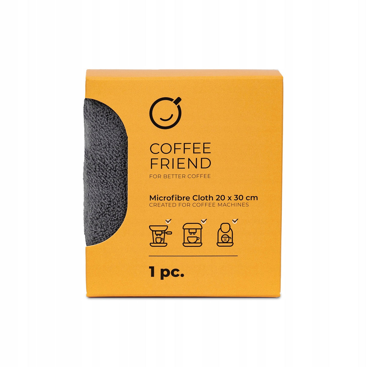 Microfiber Cloth for Coffee Friend For Better Coffee Machines Brand Przyjaciele Kawy