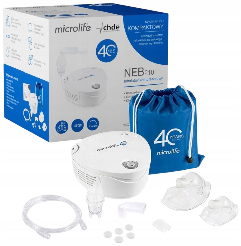 Microlife Piston Nebuliser Inhaler NEB210 1 set