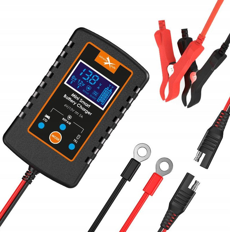 Microprocessor rectifier eXtreme SBC-61220 6–12V 2A with LCD and REPAIR