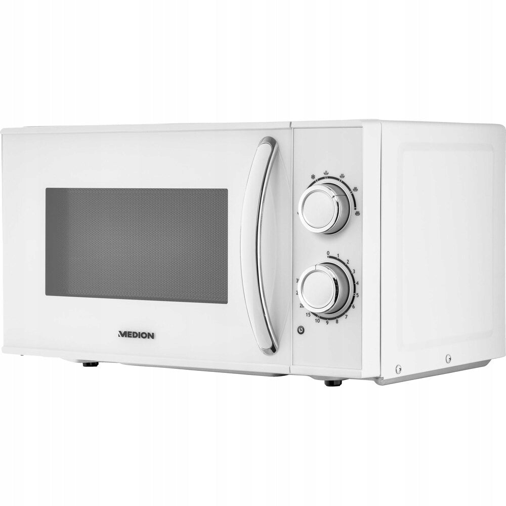 Microwave Medion, Microwave, Two Knobs, 17L, 700W, White