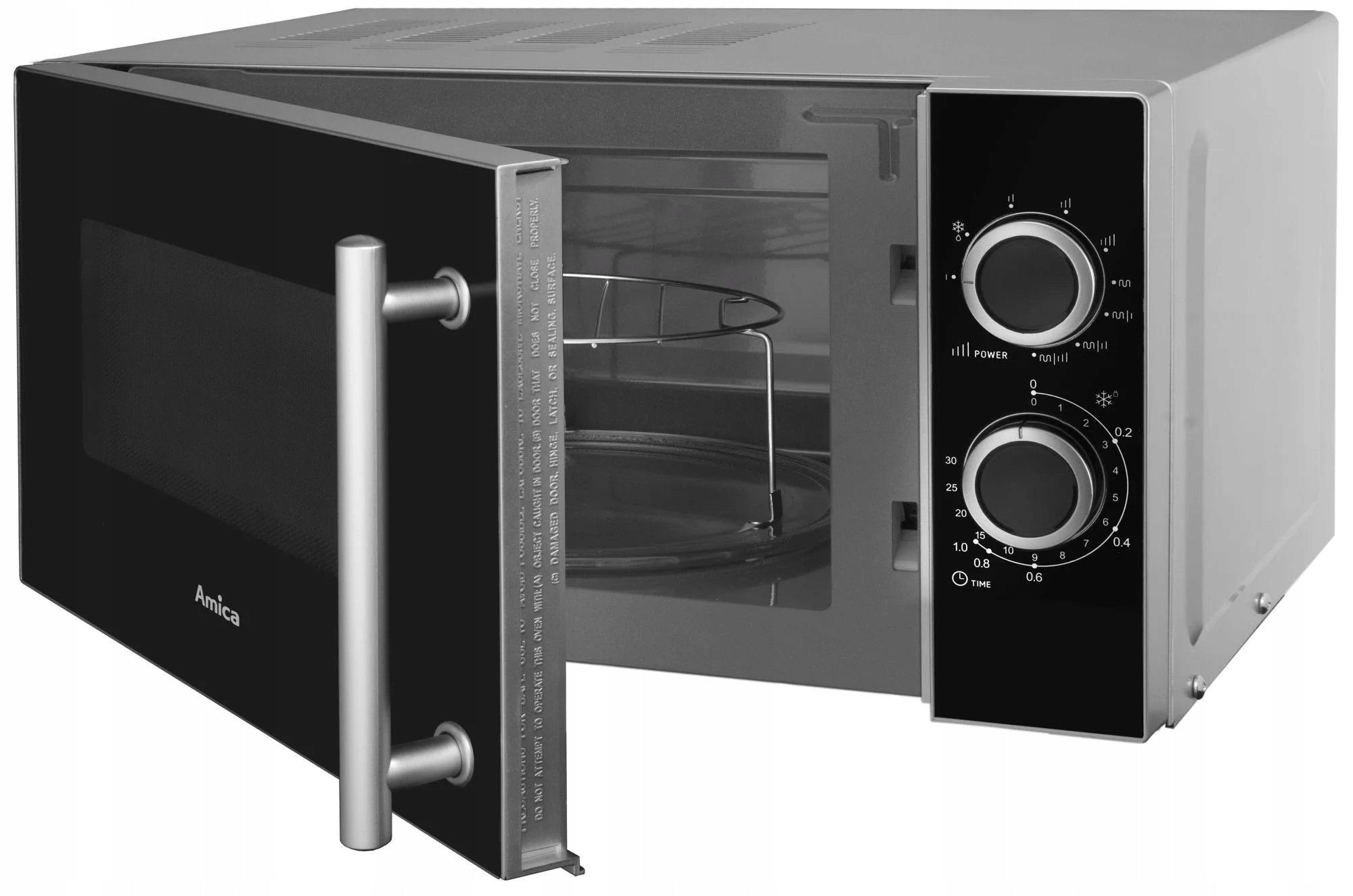Microwave Oven Amica AMGF20M1GS Microwave 20L 700W Grill MICROWAVE