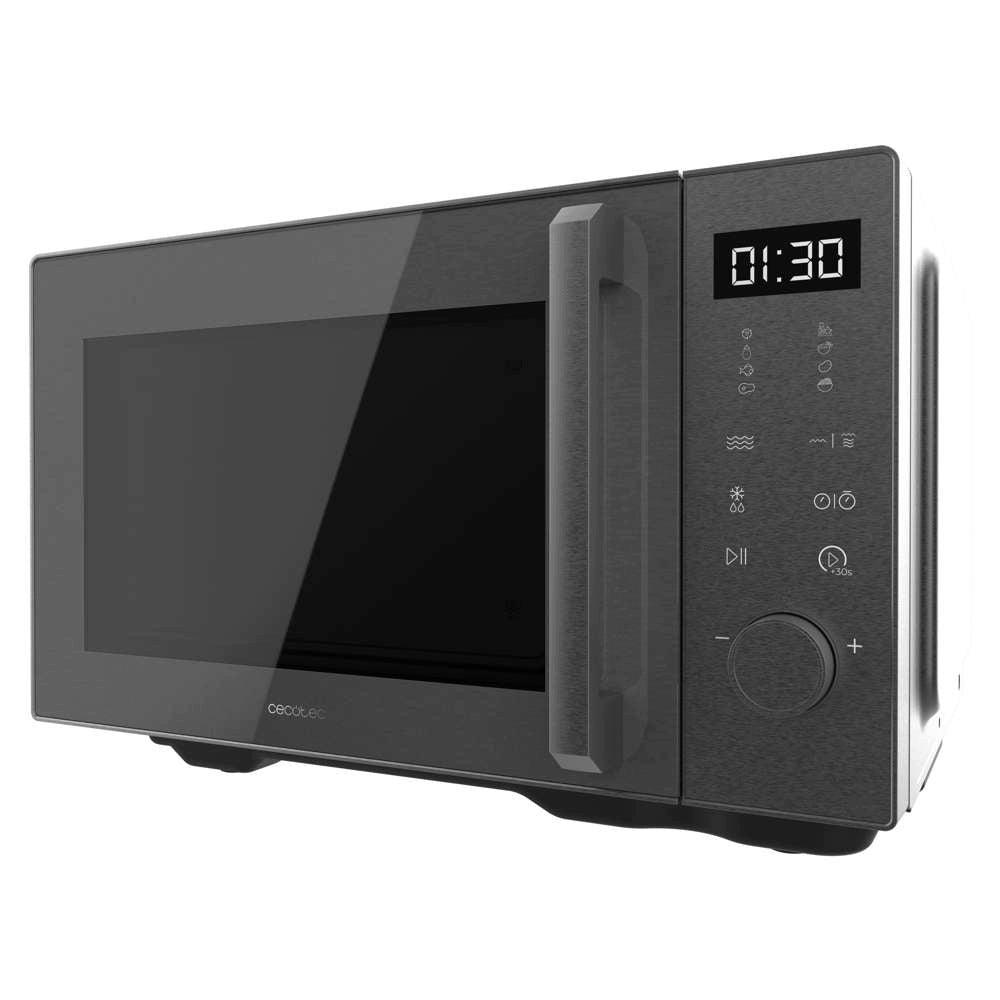 Microwave Oven Flat Base Cecotec Inverter 700W 20L Grey Brand Cecotec
