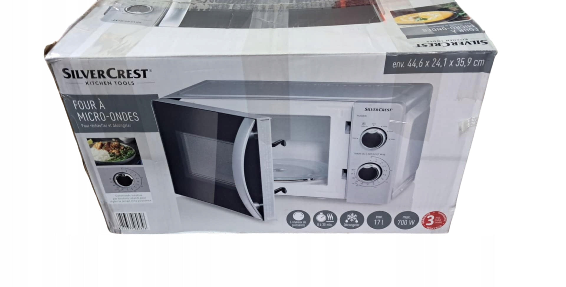 Microwave Oven Freestanding Silvercrest 1100 W Brand SilverCrest