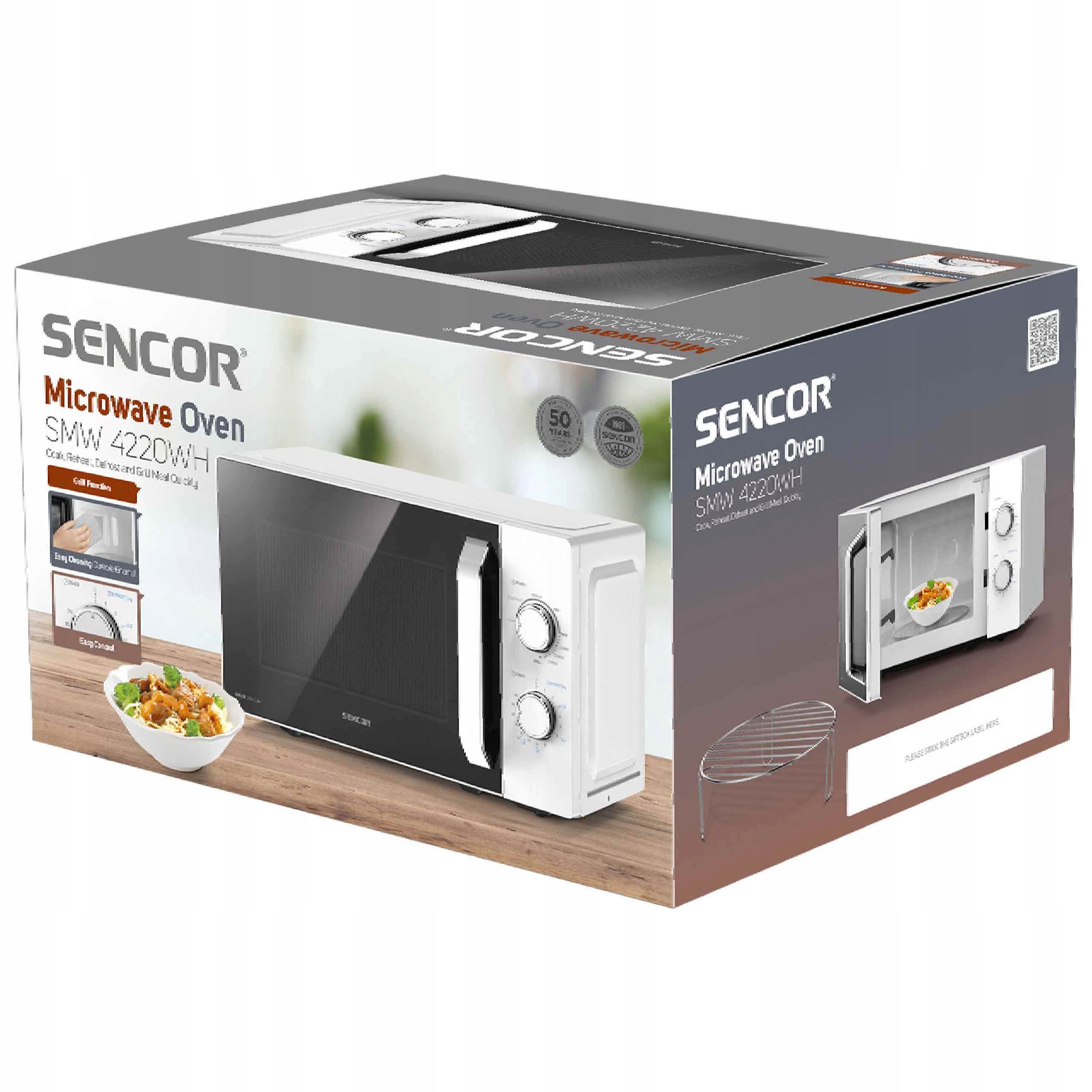 Microwave Oven Sencor SMW 4220WH 700W 20L White Manufacturer code SMW 4220WH