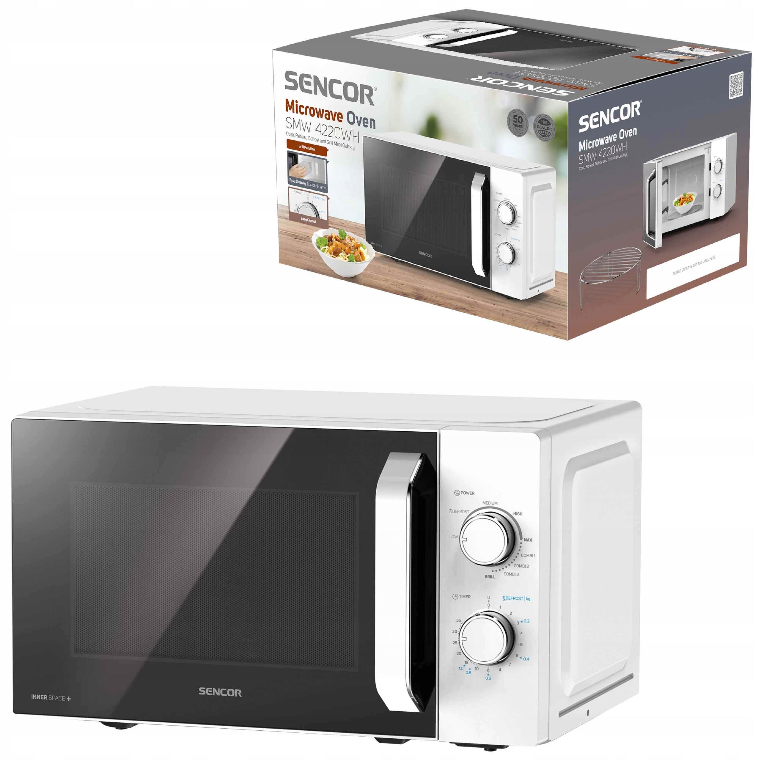 Microwave Oven Sencor SMW 4220WH 700W 20L White