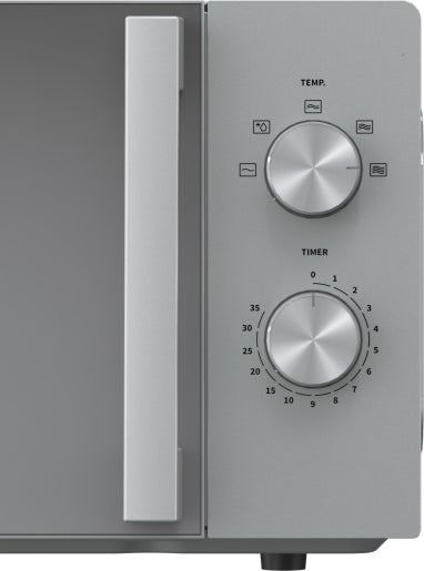Microwave Oven Silver Defrost 20L 700W 5 Power Levels Brand Gorenje