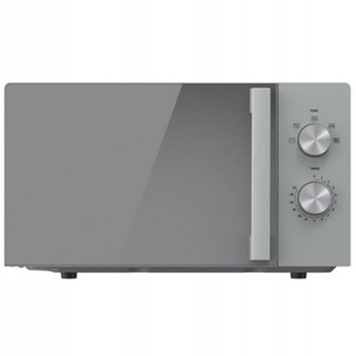 Microwave Oven Silver Defrost 20L 700W 5 Power Levels