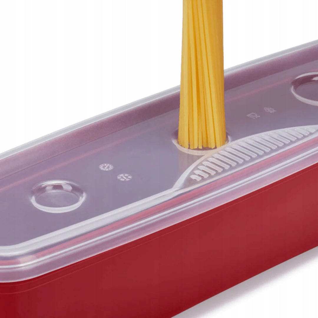 Microwave Pasta Cooking Container 1L BPA Free Manufacturer code Pojemnik do Gotowania Makaronu w Mikrofalówce