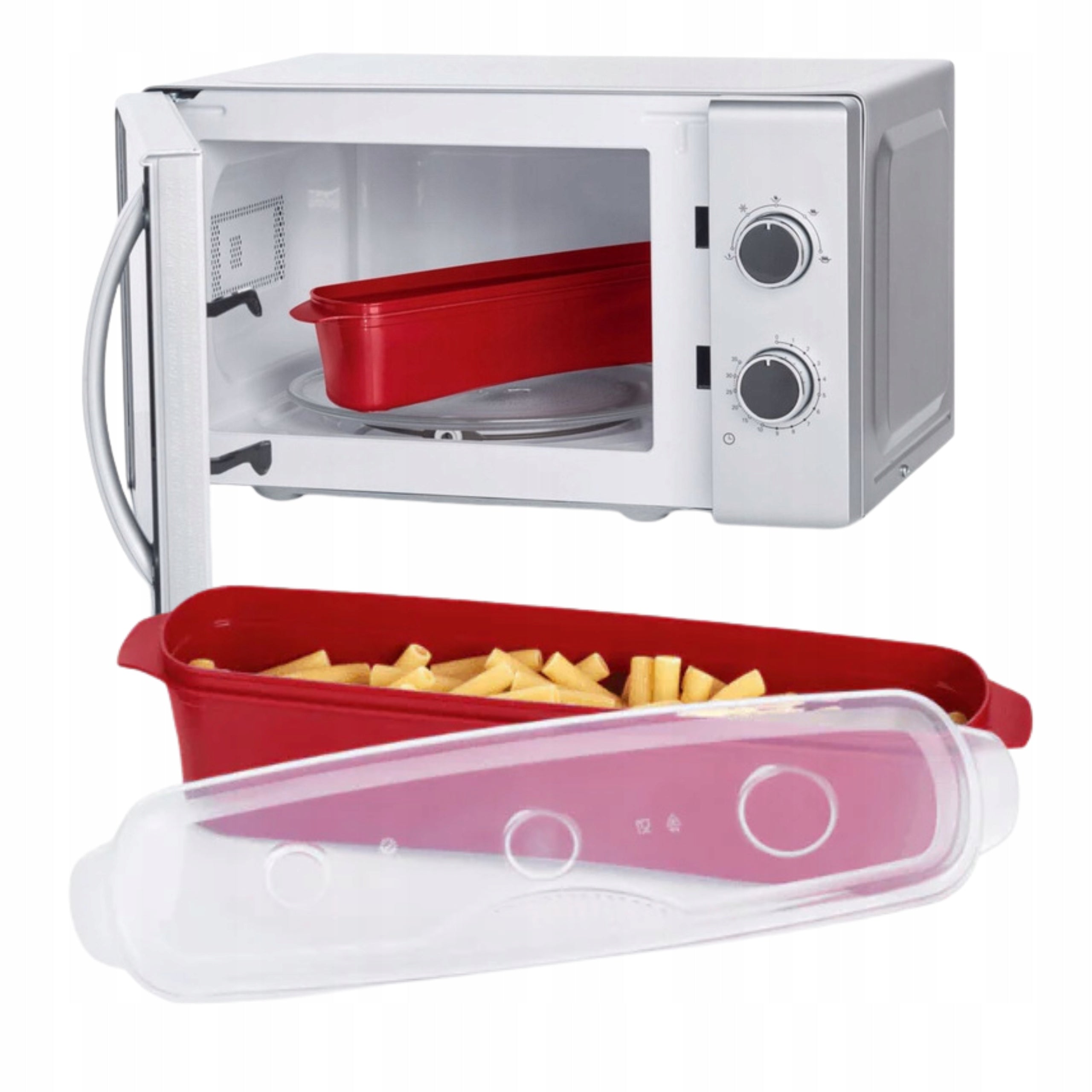 Microwave Pasta Cooking Container 1L BPA Free