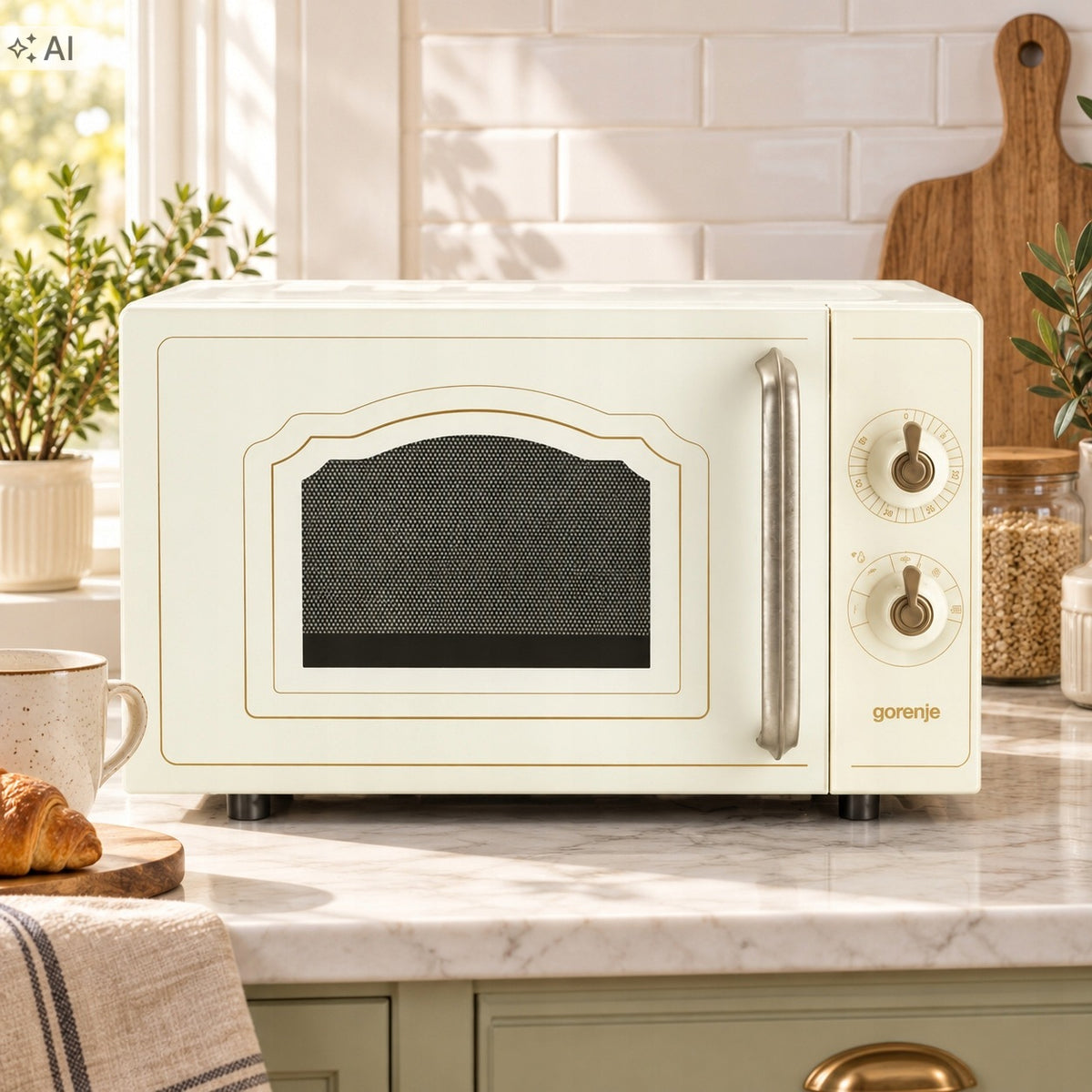 Microwave Retro Freestanding Microwave Gorenje MO4250TCLI Packaging status original