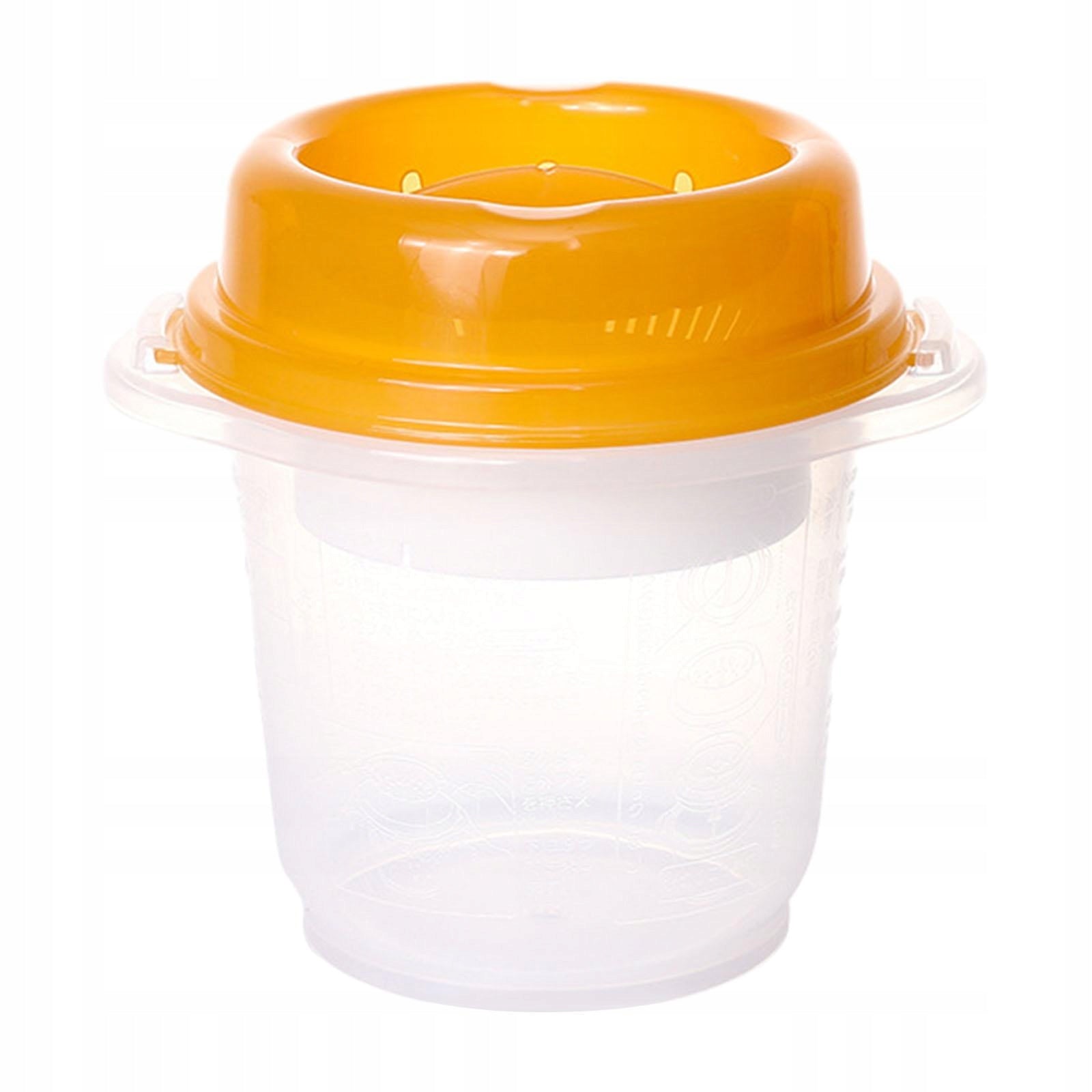 Microwave Rice Cooker Steamer with Lid Multipurpose Rice Cooking with Packaging status original