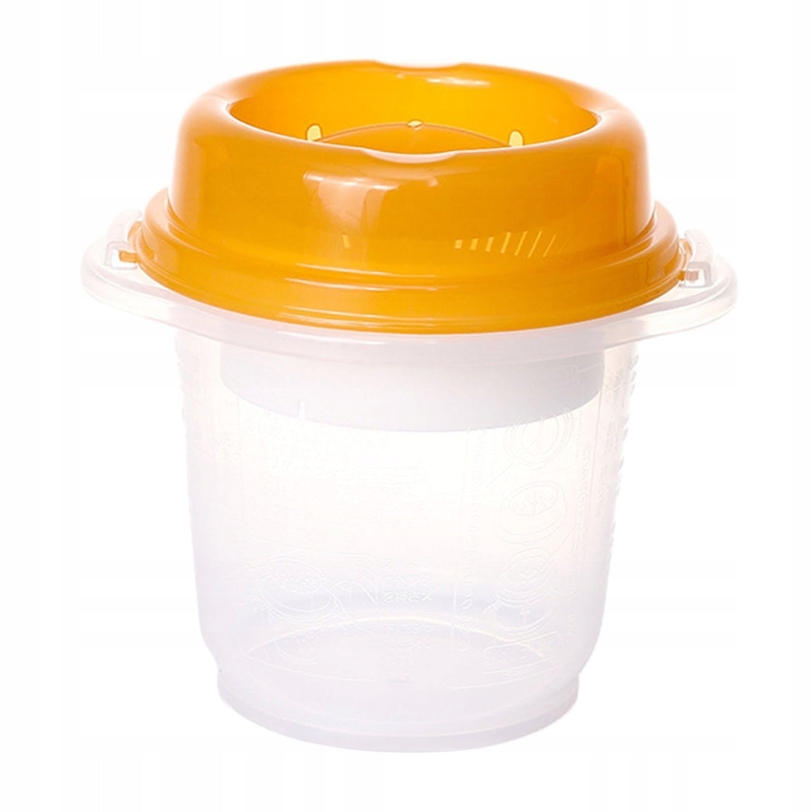 Microwave Rice Cooker Steamer with Lid Multipurpose Rice Cooking with