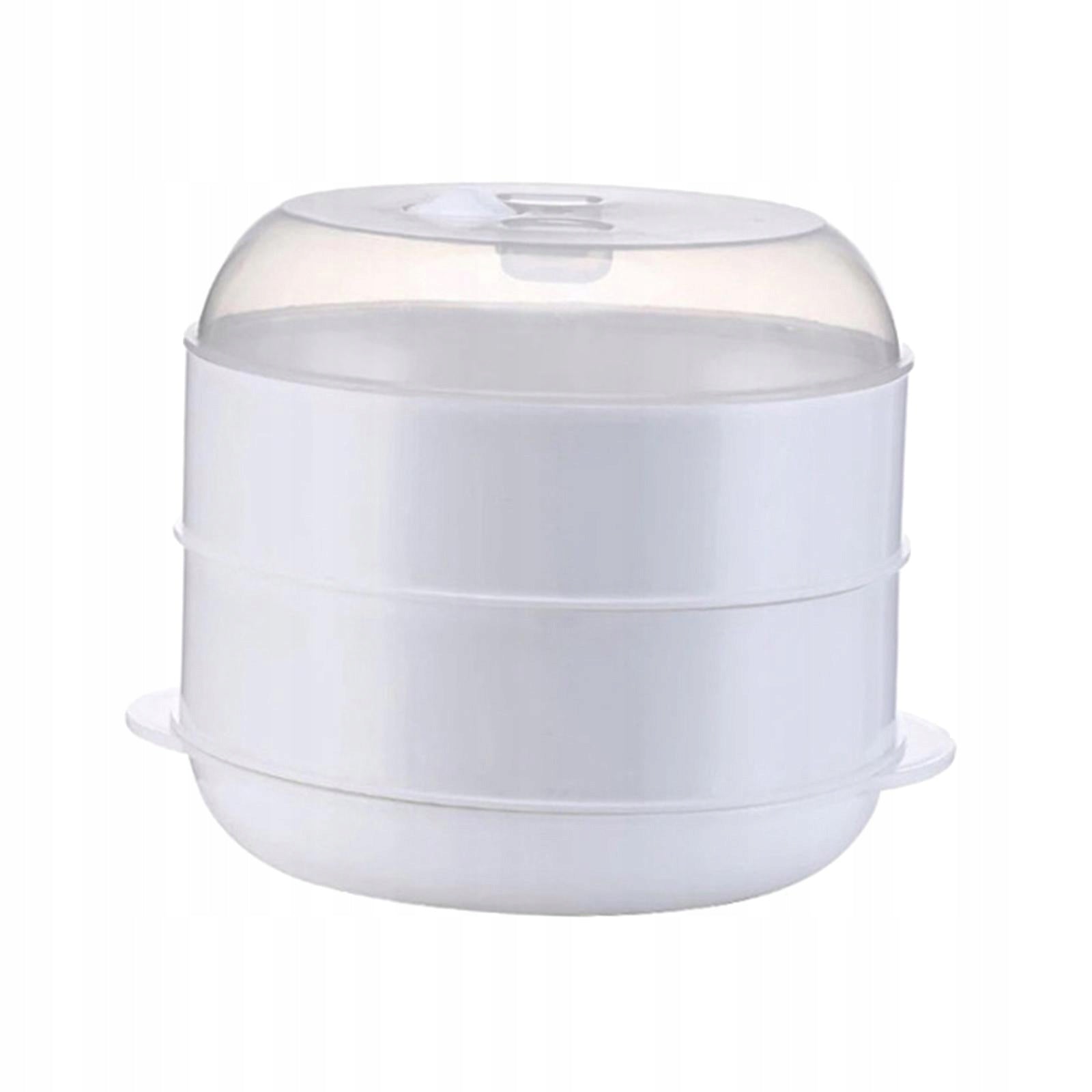 Microwave Steamer Microwave Food double layer Capacity 1 l