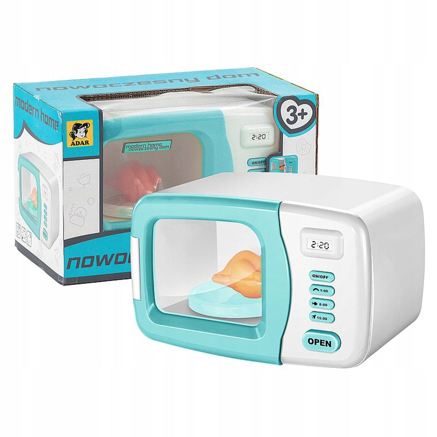 Microwave Toy Household Appliances Microwave 3 Years + White