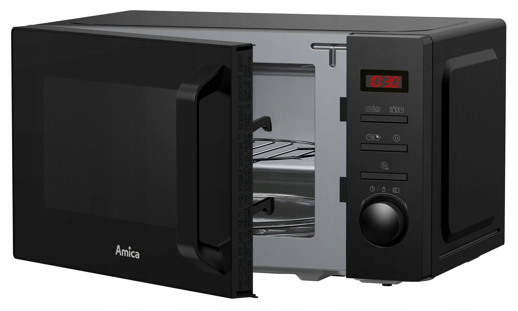 Microwave oven AMICA MMF20E3GB 700W 25.5 cm 20L Black Model MMF20E3GB