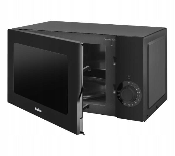 Microwave oven Amica AMGF17M2B 600W 17L timer black Manufacturer code AMGF17M2B