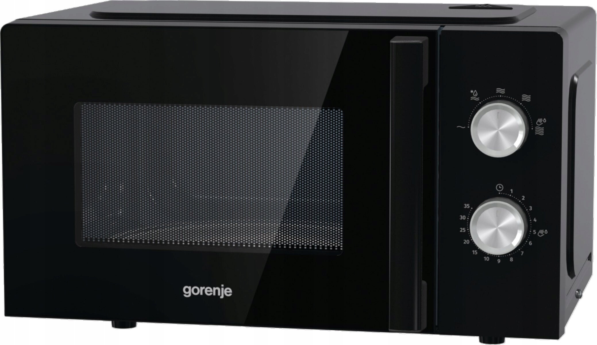 Microwave oven GORENJE MO17E1BH 700W 25.5 cm 17L AquaClean Black Brand Gorenje