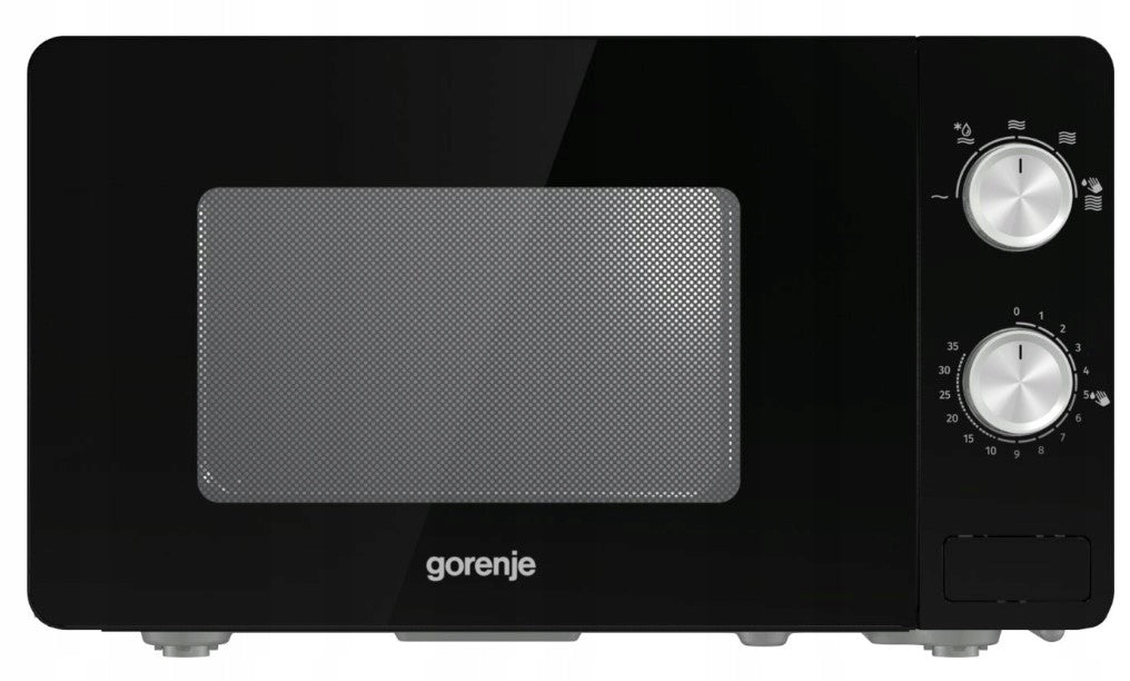 Microwave oven Gorenje MO20E1B 20L 800W Black Manufacturer code MO20E1B
