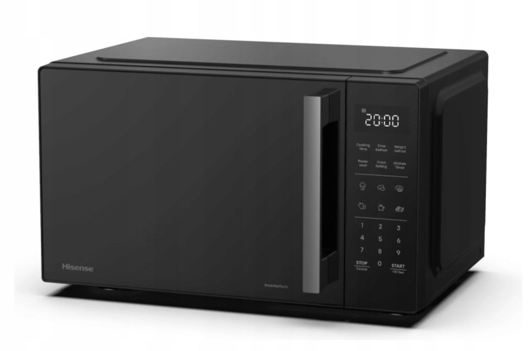Microwave oven Hisense 23 l black 900 W grill 10 power levels Brand Hisense