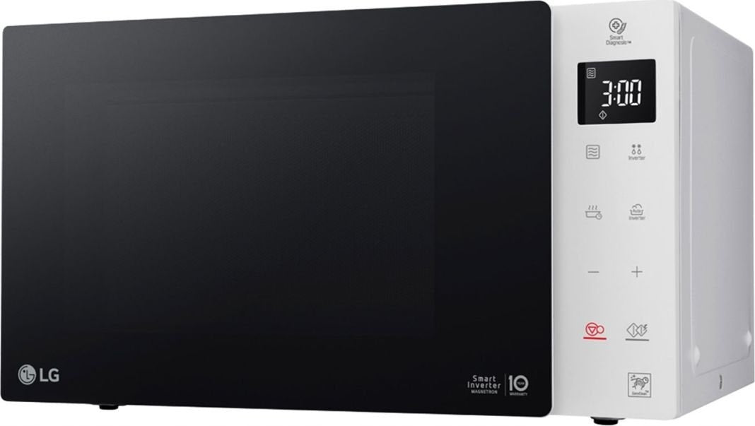 Microwave oven LG MS23NECBW white 23 L 1000 W Packaging status original