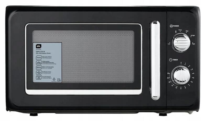 Microwave oven OK. OMW 1224 B Black